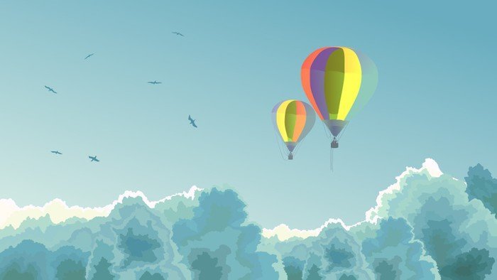 quadri-su-tela-due-mongolfiere-nel-cielo-con-le-nuvole (1)